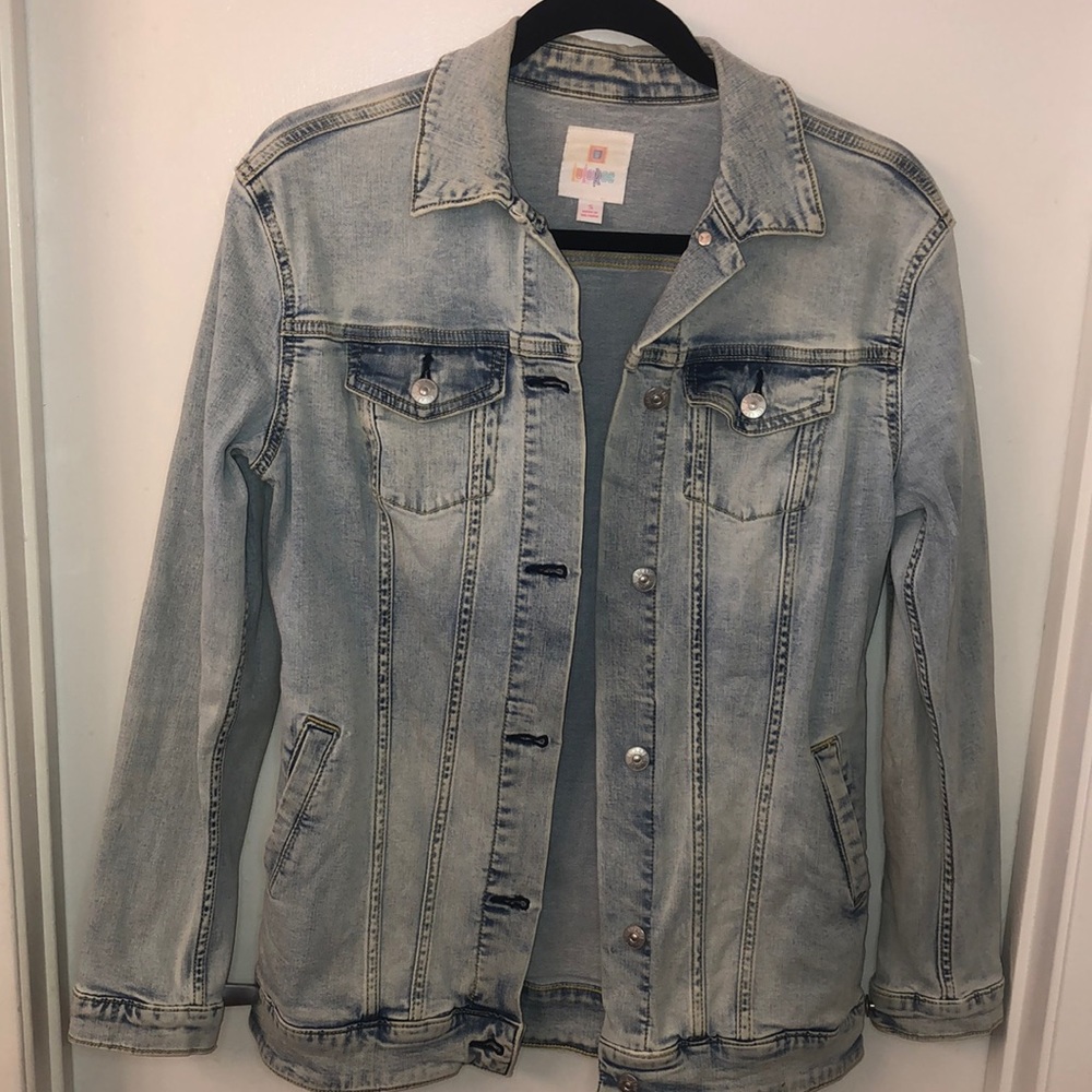 LuLaRoe Harvey. Jean Jacket.
